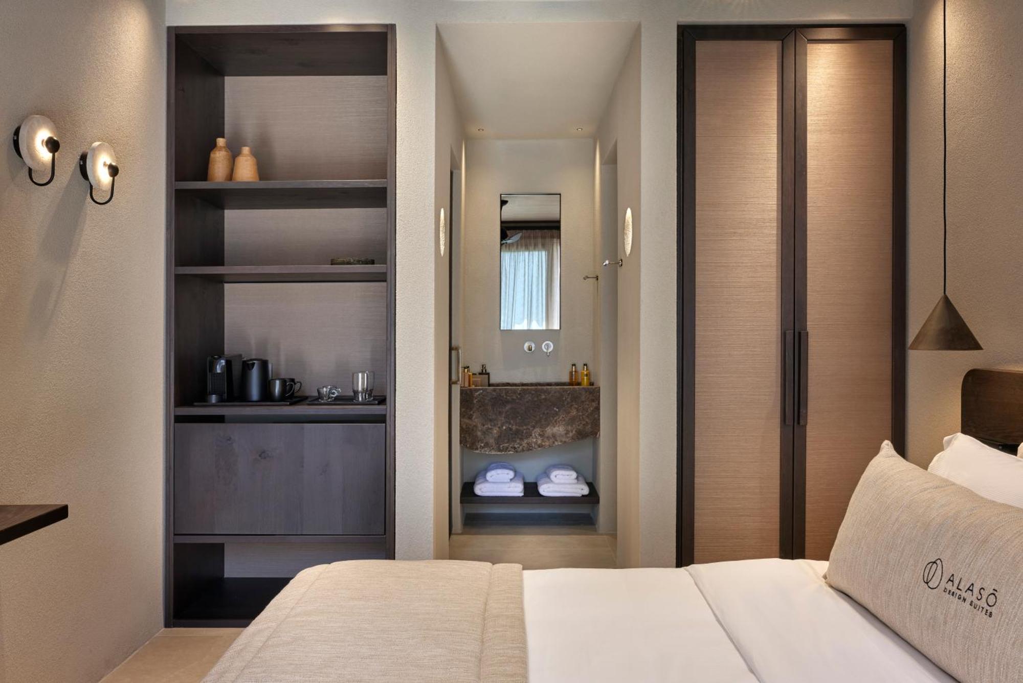Alaso Design Suites Fira  Bagian luar foto